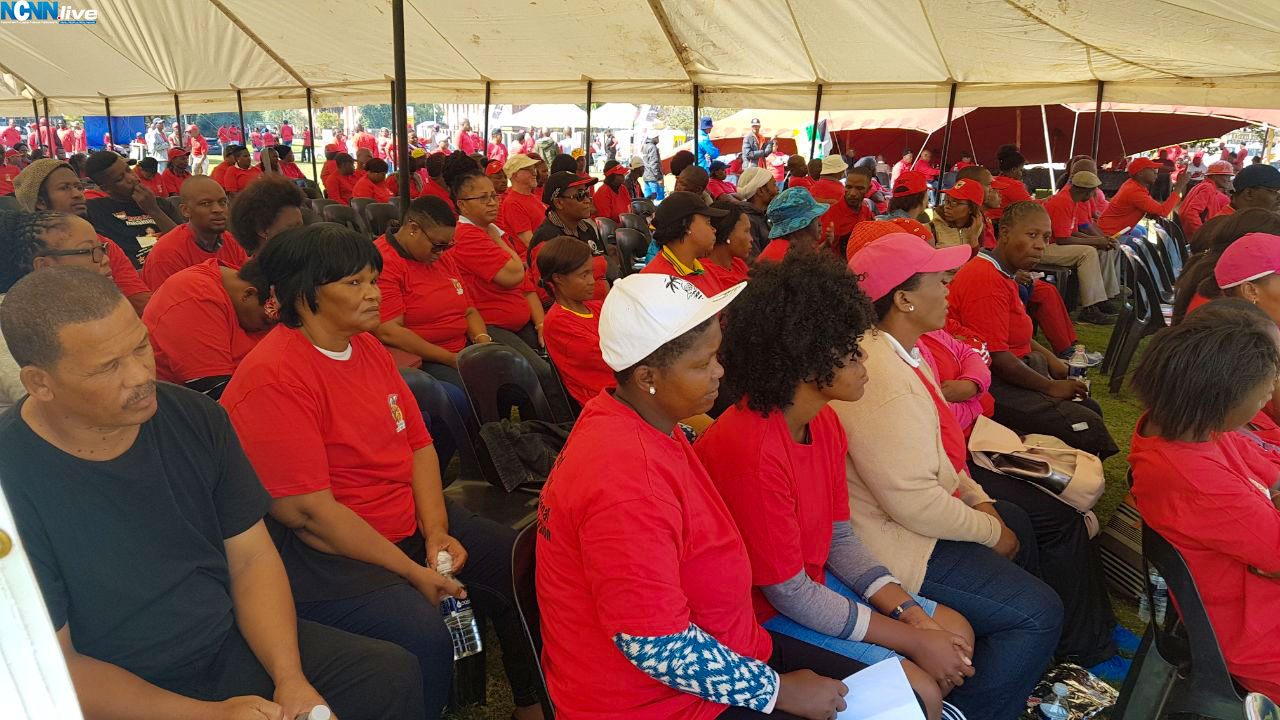 The Crowd at the Cosatu May Day Rally in Kimberley
