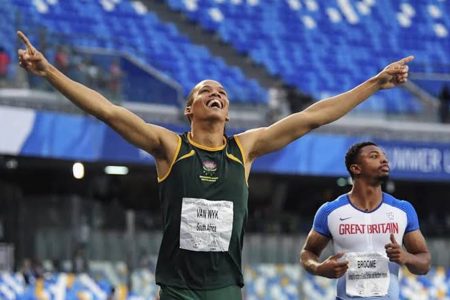 SA’S PRIESKA-BORN SPRINTER CHEDERICK VAN WYK JOINS TOKYO BOUND TEAM-SA